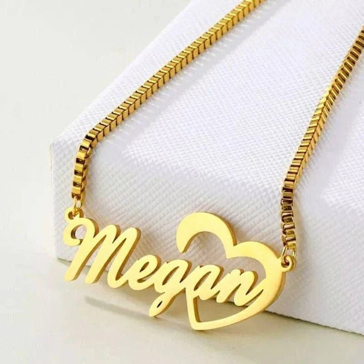 Beautiful Customized Single Name Necklace