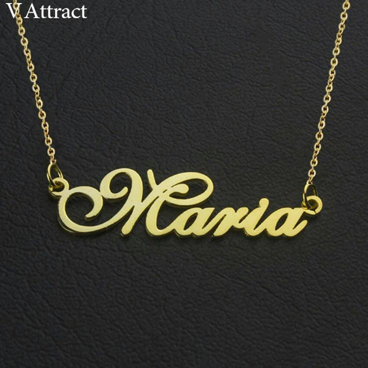 Beautiful Customized Single Name Necklace